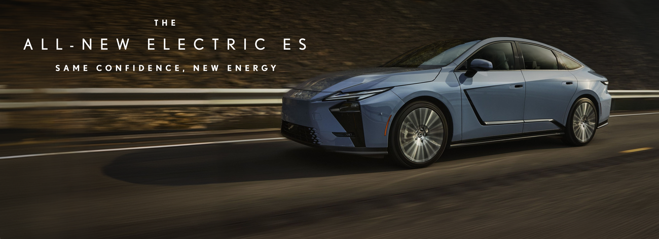 The All-New Lexus ES. Same confidence, new energy.